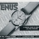 1956 Venus Watch Company Paul Schwarz-Etienne Switzerland Vintage 1956 Swiss Ad Suisse Advert 1956 Venus Watch Company Paul Schwarz-Etienne Switzerland Vintage 1956 Swiss Ad Suisse Advert