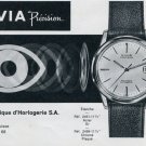 1963 Nivia Watch Company Bienne Switzerland Vintage 1963 Swiss Ad Suisse Advert Horology 1963 Nivia Watch Company Bienne Switzerland Vintage 1963 Swiss Ad Suisse Advert Horology