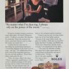 Cynthia Gregory Rolex Watch Company 1994 Print Ad Magazine Advert