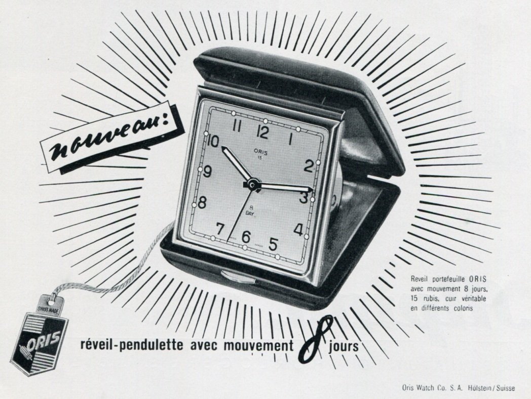 1951 Oris Watch Company Switzerland Vintage 1951 Swiss Ad Suisse Advert ...