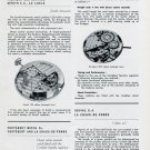 1951 Cyma Watch Company Juvenia Zenith Cortebert Vintage 1951 Swiss Magazine Article