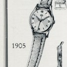 1955 Mondia Watch Company 50th Anniversary Vintage 1955 Swiss Ad Suisse Advert Switzerland