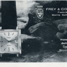 1965 Freco Watch Company Frey & Co. S.A. Switzerland 1965 Swiss Ad Suisse Advert Horology 1965 Freco Watch Company Frey & Co. S.A. Switzerland 1965 Swiss Ad Suisse Advert Horology