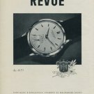 1954 Revue Watch Company Thommen SA Switzerland Vintage 1954 Swiss Ad Suisse Advert 1954 Revue Watch Company Thommen SA Switzerland Vintage 1954 Swiss Ad Suisse Advert