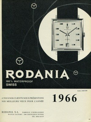 Vintage hotsell rodania watches