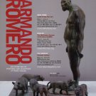 Armando Romero 2009 Art Exhibition Ad Advert The Giant
