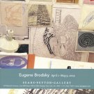 Eugene Brodsky 2009 Art Exhibition Ad Advert