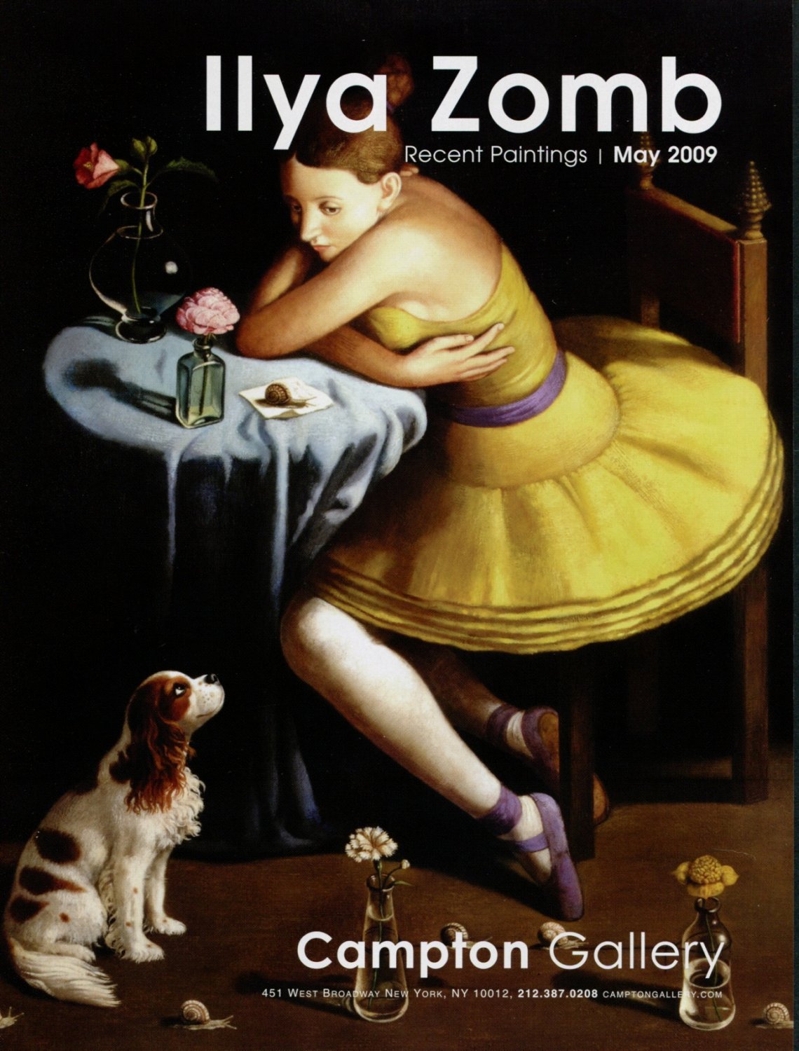 Ilya Zomb 2009 Art Exhibition Ad Advert