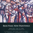 Rick Vian 2009 Art Exhibition Ad Advert Rick Vian 2009 Art Exhibition Ad Advert