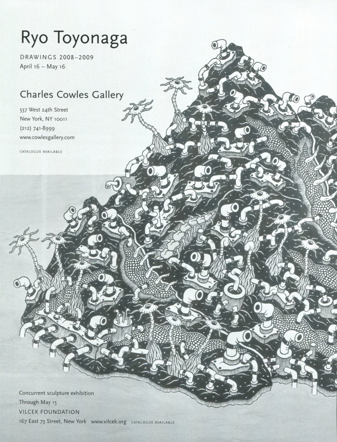 Ryo Toyonaga 2009 Art Exhibition Ad Advert