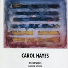 Carol Hayes 1994 Art Exhibition Ad Advert