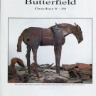 Deborah Butterfield 1994 Art Exhibition Ad Advert Ikezuki