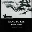 Kang So Lee 1994 Art Exhibition Ad Advert