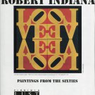 Robert Indiana Paintings from the Sixties 1994 Art Ad Love Wall Advert Robert Indiana Paintings from the Sixties 1994 Art Ad Love Wall Advert