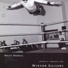Brian Howell 2009 Art Exhibition Ad Advert Asian Cougar Wrestler Windsor Gallery