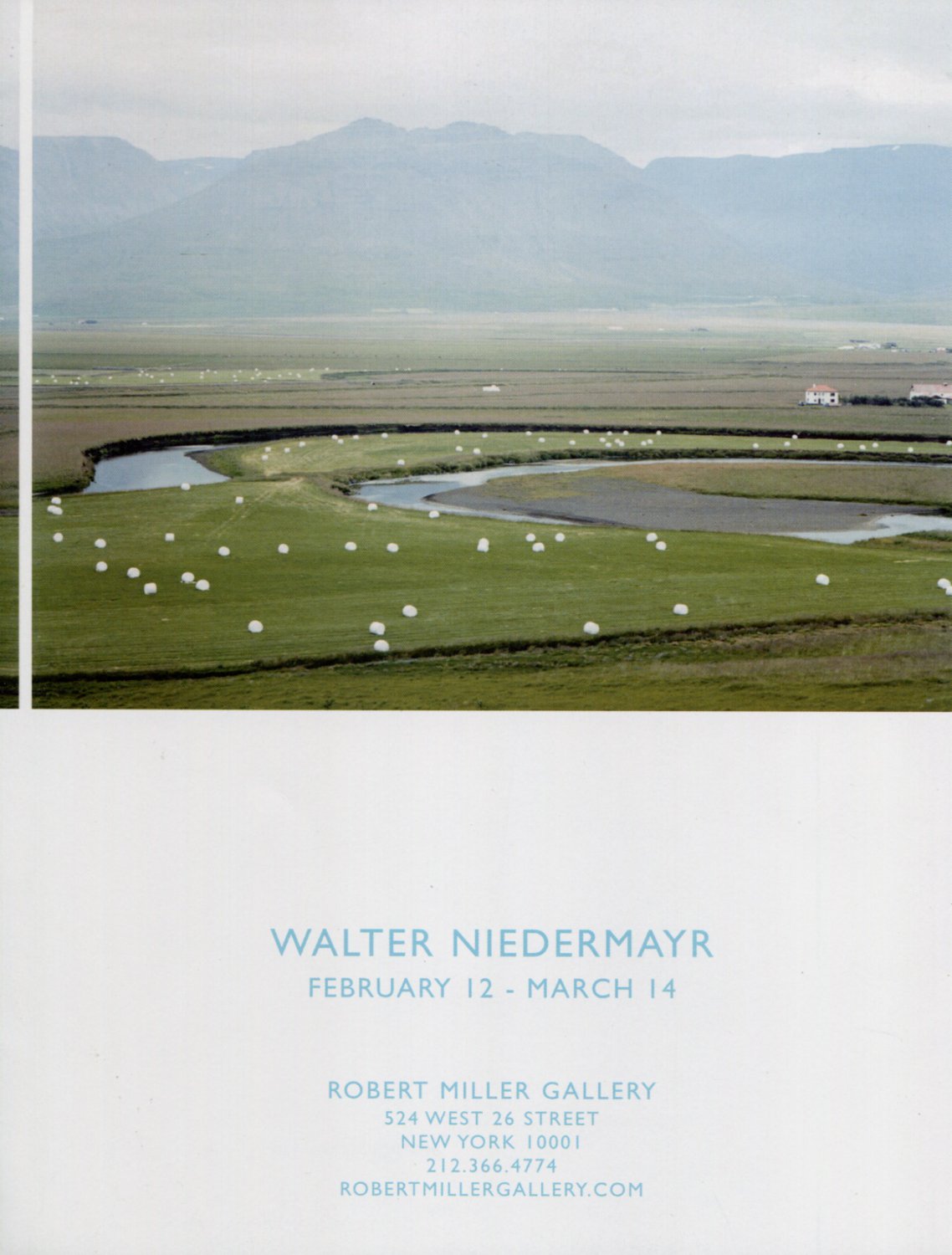 Walter Niedermayr 2009 Art Exhibition Ad Advert Robert Miller Gallery