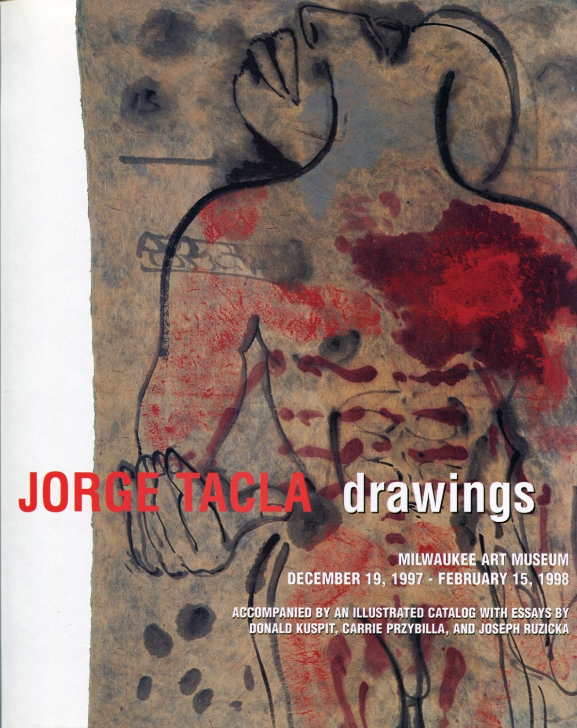 Jorge Tacla 1997 Art Exhibition Ad Advert