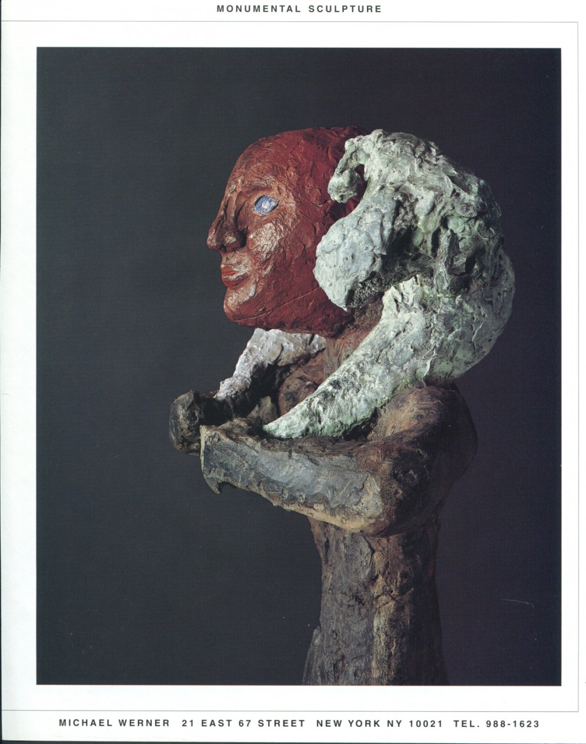 Markus Lupertz 1997 Art Exhibition Ad Advert