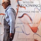 Willem de Kooning 1997 Art Exhibition Ad Advert Matthew Marks Gallery Willem de Kooning 1997 Art Exhibition Ad Advert Matthew Marks Gallery
