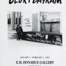 Bedri Baykam 1992 Art Exhibition Ad Advert Bedri Baykam 1992 Art Exhibition Ad Advert