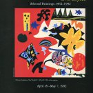 Eva Sayles 1992 Art Exhibition Ad Advert Abstract Gardens of the World #1 Eva Sayles 1992 Art Exhibition Ad Advert Abstract Gardens of the World #1