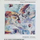Janet Pines Bender Allegory Myth & Appropriation 1992 Art Exhibition Ad Advert Janet Pines Bender Allegory Myth & Appropriation 1992 Art Exhibition Ad Advert