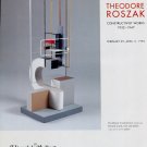 Theodore Roszak Constructive Works 1992 Art Exhibition Ad Advert