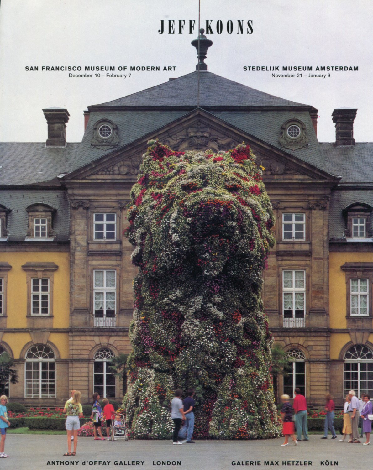 Jeff Koons 1992 Art Exhibition Ad Advert