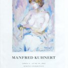 Manfred Kuhnert 2002 Art Exhibition Ad Advert Emmanuelle Manfred Kuhnert 2002 Art Exhibition Ad Advert Emmanuelle