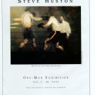 Steve Huston Head Hunter 2002 Art Exhibition Ad Advert