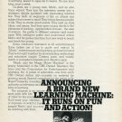 Marlo and the Magic Movie Machine CBS 1977 Ad Magazine Advert Laurie Faso