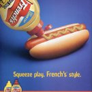 French's Mustard Official Mustard of New York Yankees Baseball 2003 Ad Advert Reckitt Benckiser Inc. French's Mustard Official Mustard of New York Yankees Baseball 2003 Ad Advert Reckitt Benckiser Inc.