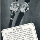 1952 Consul Watch Company Charles Virchaux Switzerland Vintage 1952 Swiss Ad Suisse Advert 1952 Consul Watch Company Charles Virchaux Switzerland Vintage 1952 Swiss Ad Suisse Advert