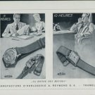 1947 Arsa Watch Company A. Reymond S.A. Tramelan Switzerland Vintage 1947 Swiss Ad Advert Suisse