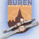 1947 Buren Watch Company Buren SA Switzerland Vintage 1947 Swiss Ad Advert Suisse Schweiz Suiza