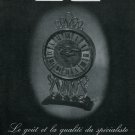 1946 Luxor Clock Company Montres Luxor SA Vintage 1946 Swiss Ad Advert Suisse Schweiz Suiza