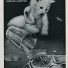 1946 Fortis Watch Company Fortissimo Switzerland Vintage 1946 Swiss Ad Advert Suisse Schweiz Suiza