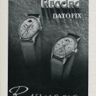 1946 Record Watch Company Geneva Switzerland Vintage 1946 Swiss Ad Advert Suisse Schweiz Suiza