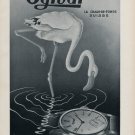 1952 Ogival Watch Company La Chaux-de-Fonds Switzerland Vintage 1952 Swiss Ad Advert Suisse Suiza