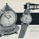 1953 Swiza Clock Company Louis Schwab Moutier Switzerland 1953 Swiss Ad Advert Schweiz Suisse Suiza