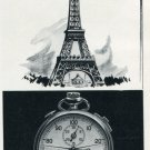 1953 Excelsior Park Watch Company St-Imier Switzerland Vintage 1953 Swiss Ad Advert Suisse Schweiz