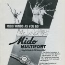 1946 Mido Watch Company Mido Multifort Watch Ad Advert 1946 Swiss Ad Suisse Schweiz Suiza