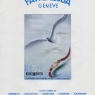1948 Favre-Leuba Watch Company Vintage 1948 Swiss Ad Advert Suisse Schweiz Suiza Switzerland