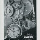 1948 Enicar S.A. Clock Company Vintage 1948 Swiss Ad Advert Suisse Schweiz Suiza Switzerland