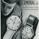 1947 Germinal Watch Company Ad Advert Original Vintage 1947 Swiss Magazine Ad Print Ad Suisse 1947 Germinal Watch Company Ad Advert Original Vintage 1947 Swiss Magazine Ad Print Ad Suisse