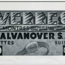 1947 Galvanover SA Buttes Suisse Switzerland Vintage 1947 Swiss Magazine Ad Advert Horology 1947 Galvanover SA Buttes Suisse Switzerland Vintage 1947 Swiss Magazine Ad Advert Horology