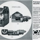 1969 Cary Machine Company Switzerland Swiss Magazine Print Ad Advert Horology Horlogerie 1969 Cary Machine Company Switzerland Swiss Magazine Print Ad Advert Horology Horlogerie