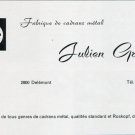 1969 Julien Grillon Delemont Switzerland Vintage Swiss Magazine Print Ad Advert Suisse 1960's