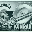 L'Azurea Celestin Konrad Vintage 1969 Swiss Magazine Print Ad Advert Suisse Horology L'Azurea Celestin Konrad Vintage 1969 Swiss Magazine Print Ad Advert Suisse Horology
