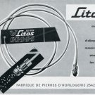 1969 Litos SA Pieterlen Switzerland Vintage Swiss Magazine Ad Advert Suisse Horlogerie Horology